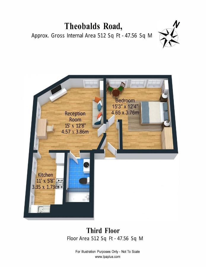 Sunny Corner Apartment In Center Of Лондон Екстер'єр фото